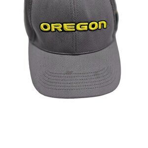 Oregon Ducks Adjustable Mesh Cap Baseball Hat Adjustable Grey Green Yellow